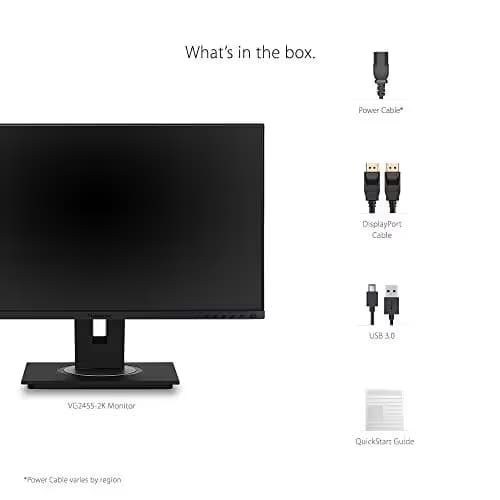 ViewSonic VG2455 24" 1080p 60Hz IPS Monitor image