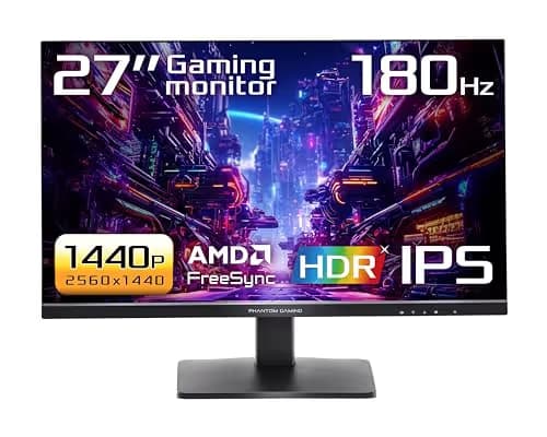 ASRock PG27QFT1B 27" 1440p 180Hz IPS Monitor main image