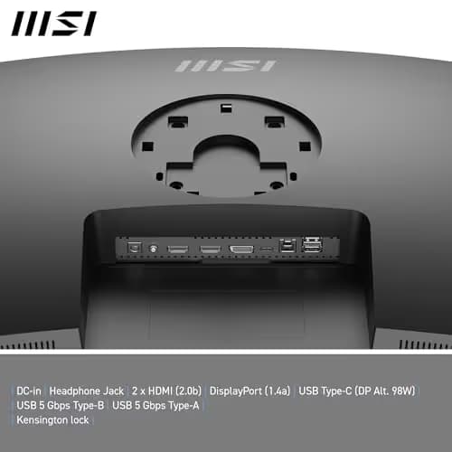 MSI Modern MD342CQP 34" 3440x1440 120Hz VA Curved Monitor image