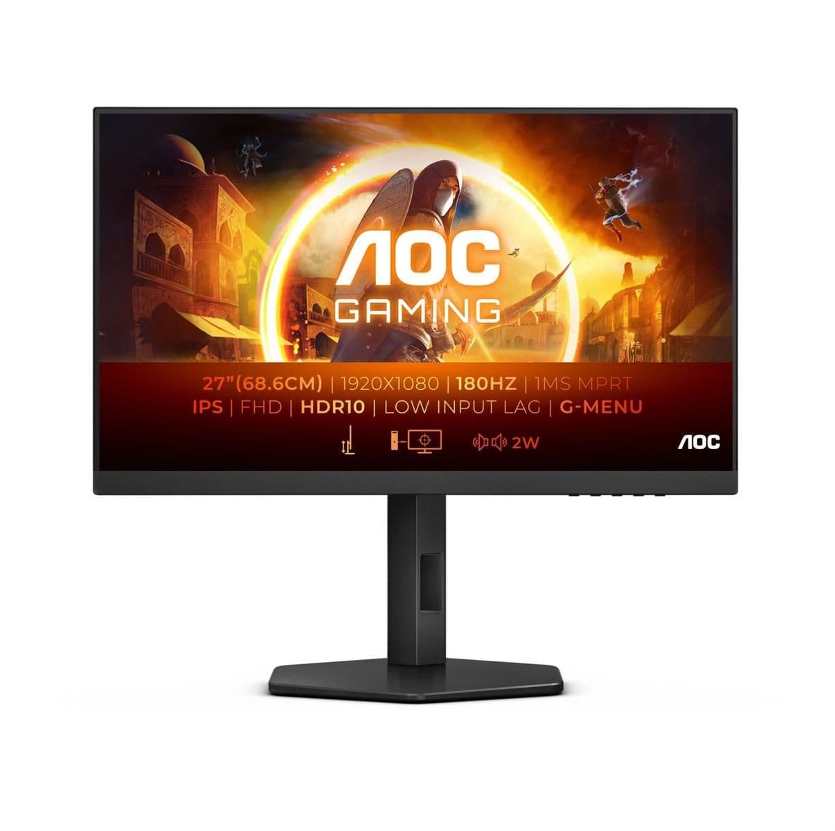 AOC 27G4X 27" 1080p 180Hz IPS Monitor main image