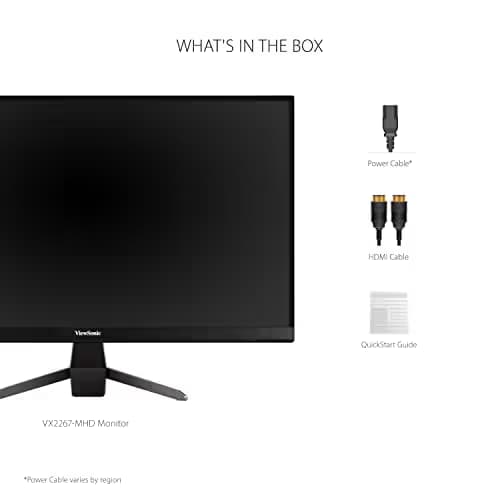 ViewSonic VX2267-MHD 22" 1080p 75Hz VA Monitor image
