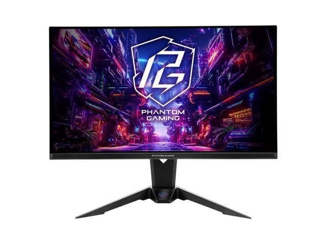 ASRock Phantom Gaming OLED PGO27QFV 27" 1440p 360Hz QD-OLED Monitor image