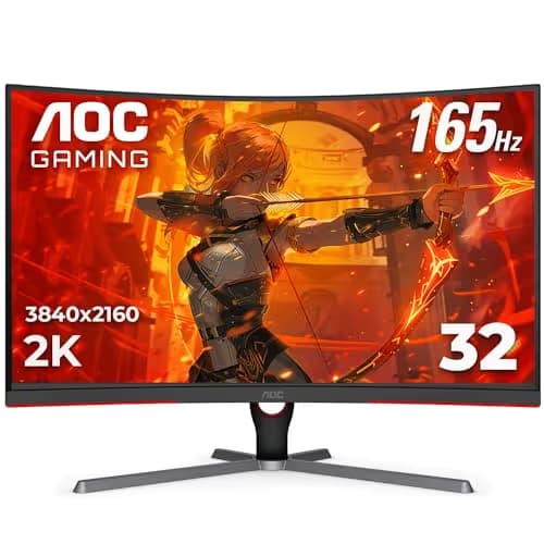 AOC CQ32G3SE 31.5" 1440p 165Hz VA Curved Monitor main image