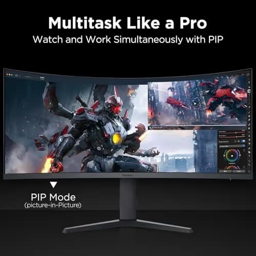 KOORUI 34E6UC 34" 3440x1440 165Hz VA Curved Monitor image
