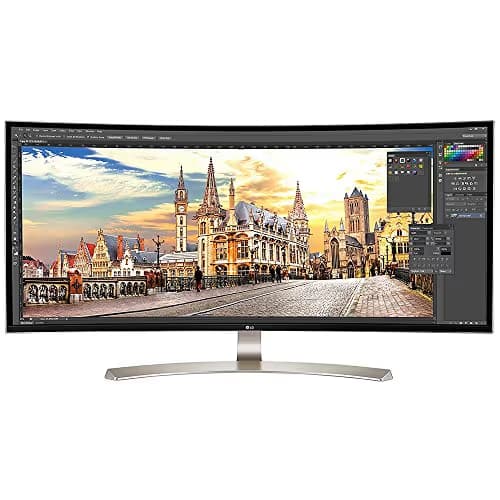 LG 38UC99-W 37.5" 3840x1600 75Hz IPS Curved Monitor image