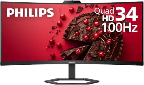 Philips 34E1C5600HE 34" 1440p 100Hz VA Curved Monitor image