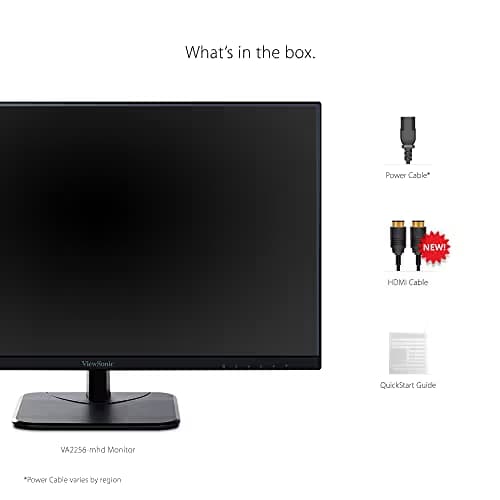 ViewSonic VA2256-MHD 21.5" 1080p 60Hz IPS Monitor image