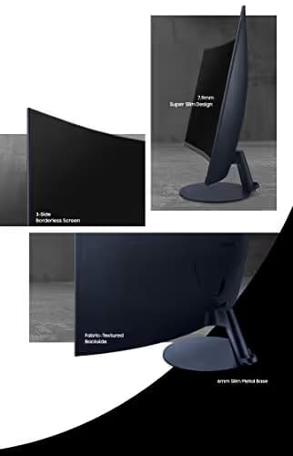 Samsung T55 31.5" 1080p 75Hz VA Curved Monitor image