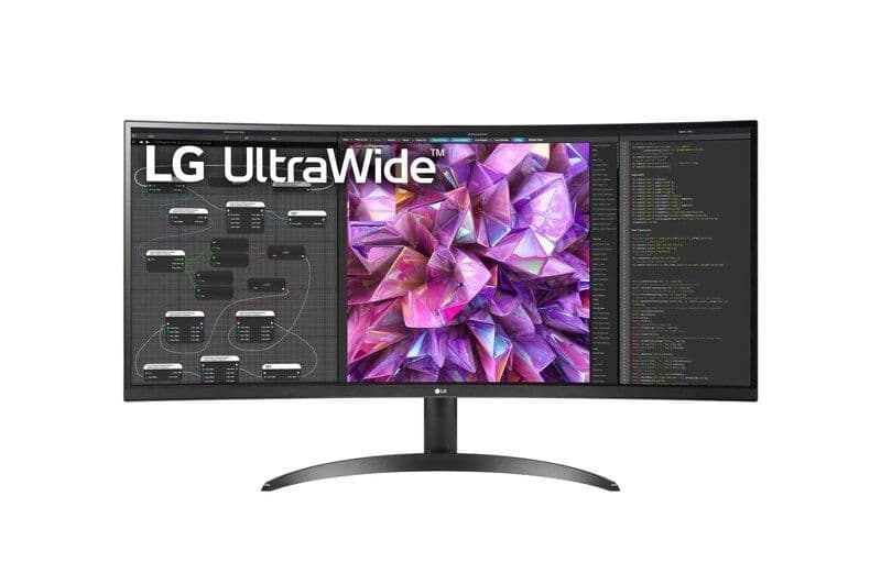 LG 34WQ60C-B 34" 3440x1440 60Hz IPS Curved Monitor image