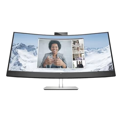 HP E34m G4 34" 3440x1440 75Hz VA Curved Monitor image
