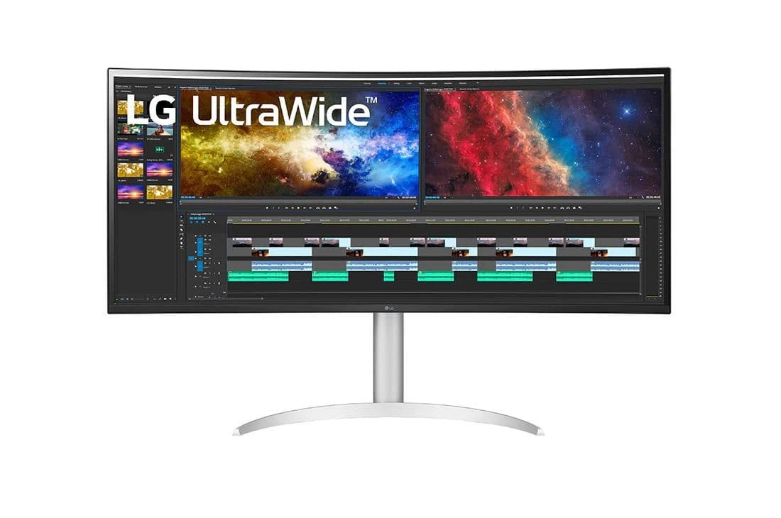 LG 38WP85C-W 37.5" 3840x1600 60Hz IPS Curved Monitor main image