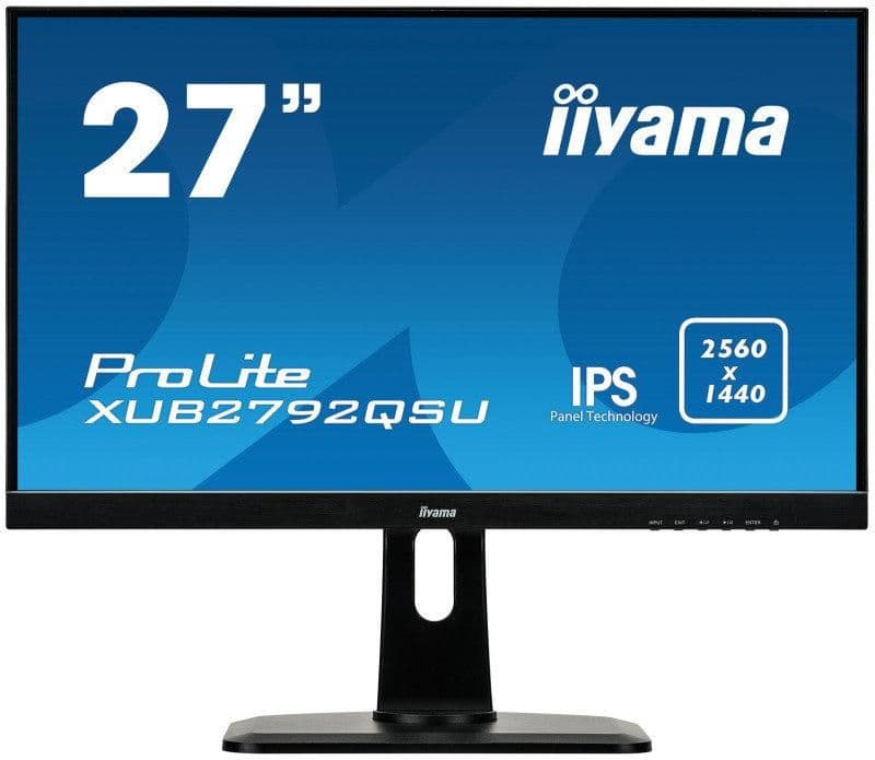 iiyama ProLite XUB2792QSU-B1 27" 1440p 70Hz IPS Monitor main image