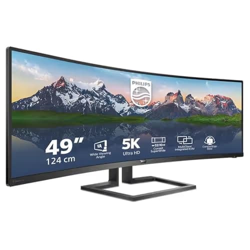 Philips 498P9 48.8" 5120x1440 70Hz VA Curved Monitor image