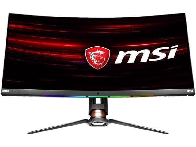 MSI Optix MPG341CQRV 34" 1440p 120Hz VA Curved Monitor image