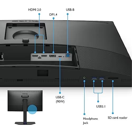 BenQ PhotoVue SW272U 27" 4K 60Hz IPS Monitor image