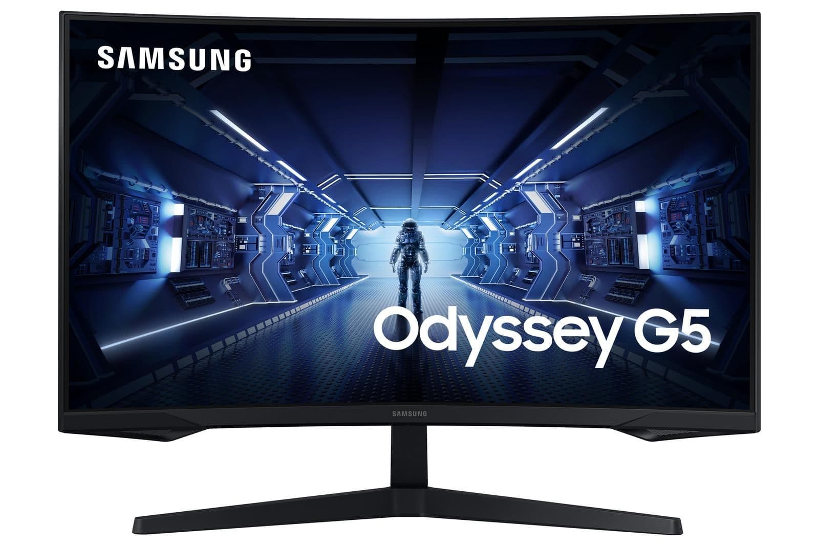 Samsung Odyssey G5 27" 1440p 144Hz VA Curved Monitor image