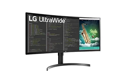 LG 35BN75CN-B 35" 3440x1440 100Hz VA Curved Monitor main image