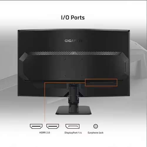 Gigabyte GS32QC SA 31.5" 1440p 170Hz Curved Monitor image
