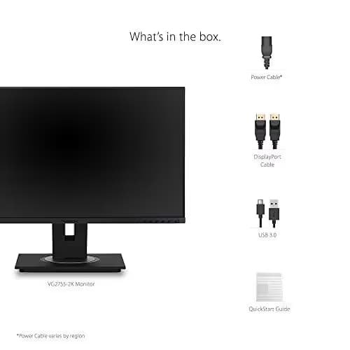 ViewSonic VG2755-2K 27" 1440p 60Hz IPS Monitor image