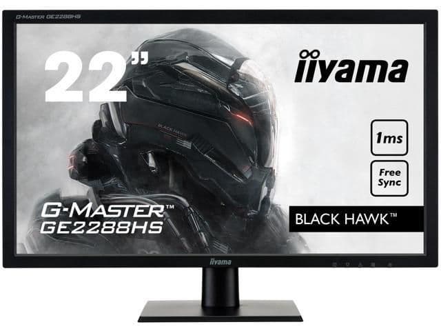 iiyama G-MASTER BLACK HAWK 21.5" 1080p 75Hz TN Monitor main image