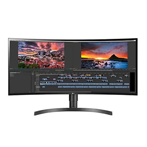 LG 34WN80C-B 34" 1440p 60Hz IPS Curved Monitor image