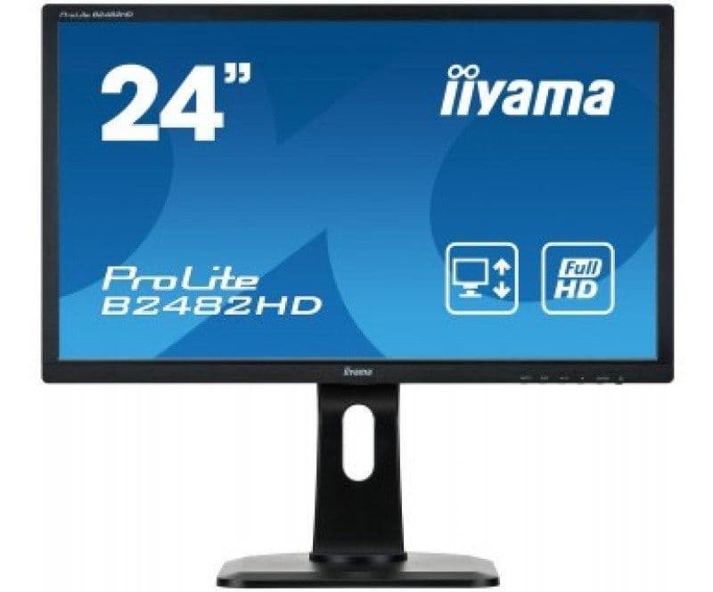 iiyama B2482HD-B1 24" 1080p 60Hz TN Monitor image