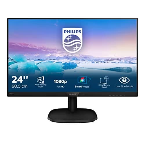 Philips 243V7QJABF/00 23.8" 1080p 75Hz IPS Monitor image