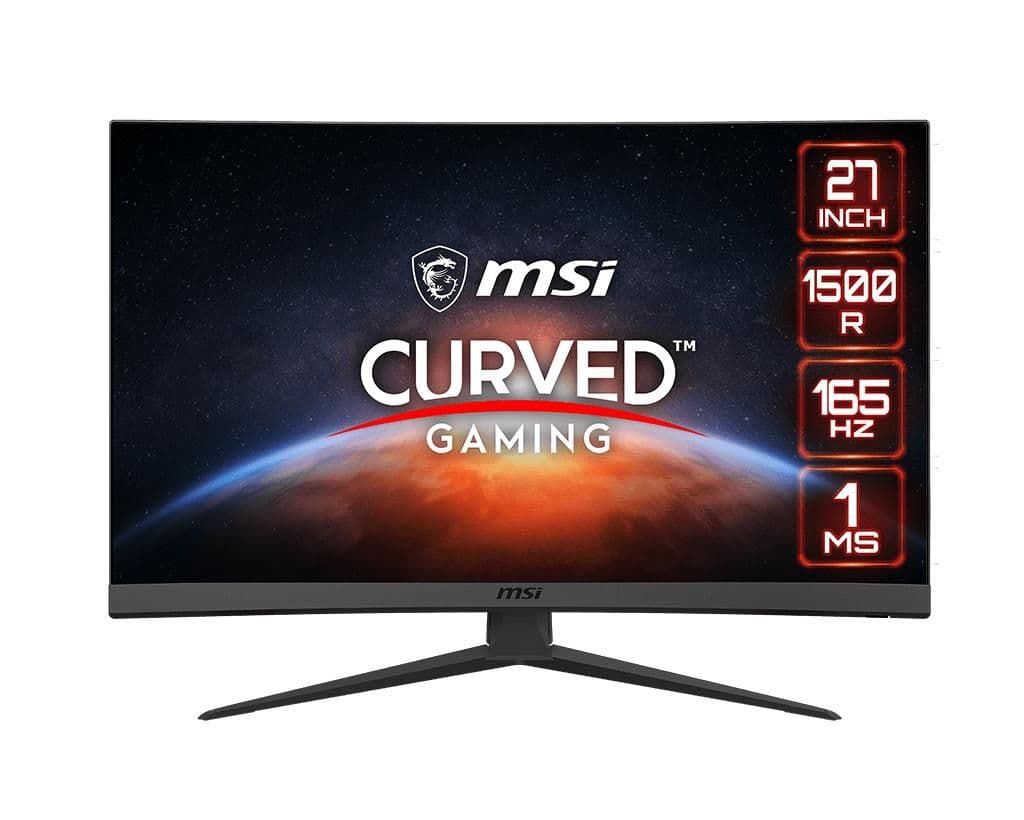 MSI Optix G27C6 27" 1080p 165Hz VA Curved Monitor image