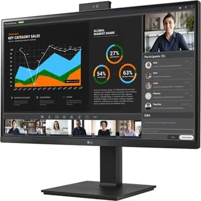 LG 27BQ75QC-B 27" 1440p 75Hz IPS Monitor image