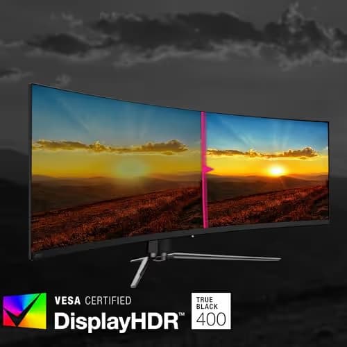 MSI MPG 491CQP 49" 5120x1440 144Hz QD-OLED Curved Monitor image
