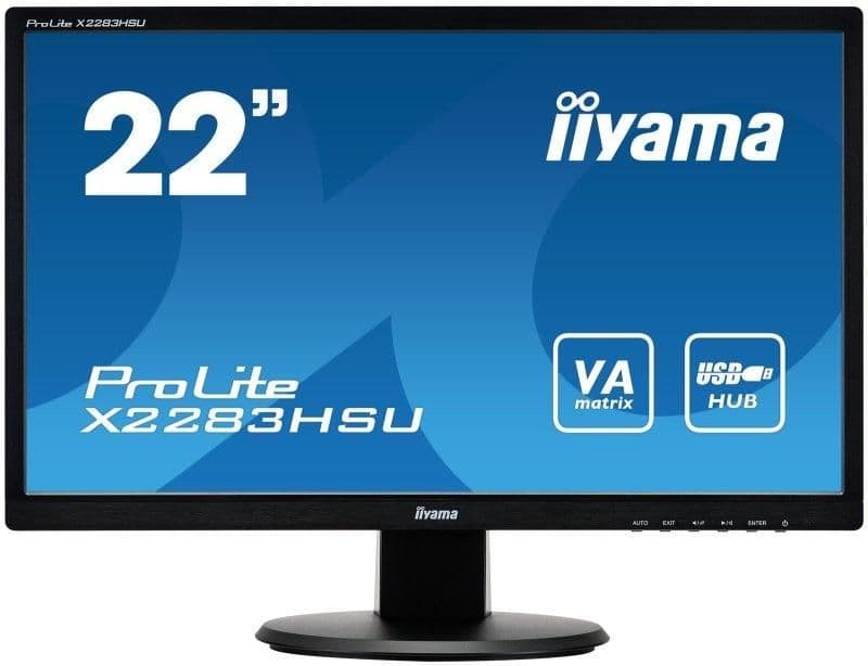 iiyama Prolite X2283HSU-B1DP 21.5" 1080p 60Hz VA Monitor main image