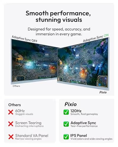Pixio PX246 Wave 24" 1080p 120Hz IPS Monitor image