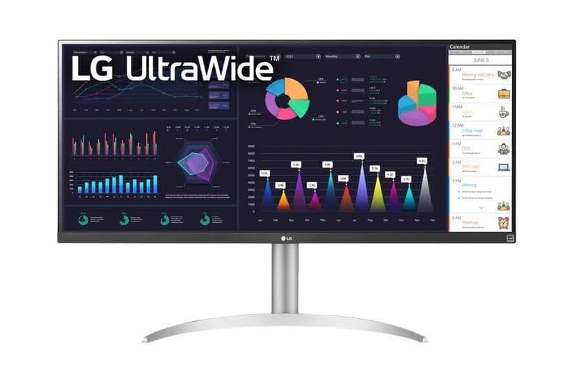 LG 34WQ65X-W 34" 2560x1080 60Hz IPS Monitor image