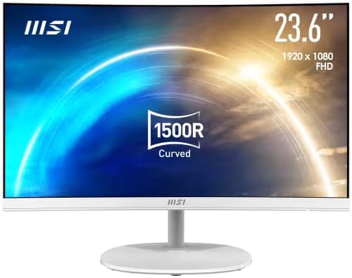 MSI PRO MP241CAW 23.6" 1920 x 1080 75Hz VA Curved Monitor main image