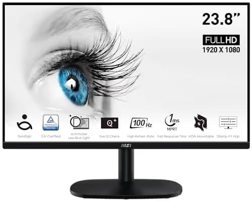 MSI PRO MP245V 23.8" 1080p 100Hz VA Monitor image