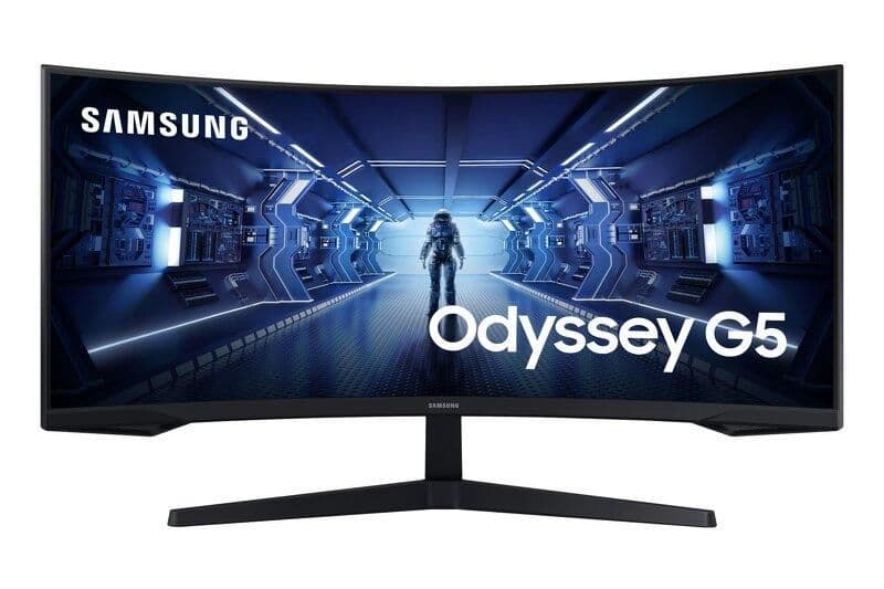 Samsung Odyssey G5 34" 3440x1440 165Hz VA Curved Monitor image