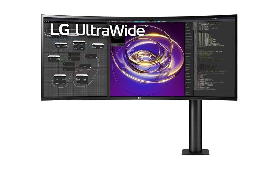 LG 34WP88C-B 34" 3440x1440 60Hz IPS Curved Monitor image