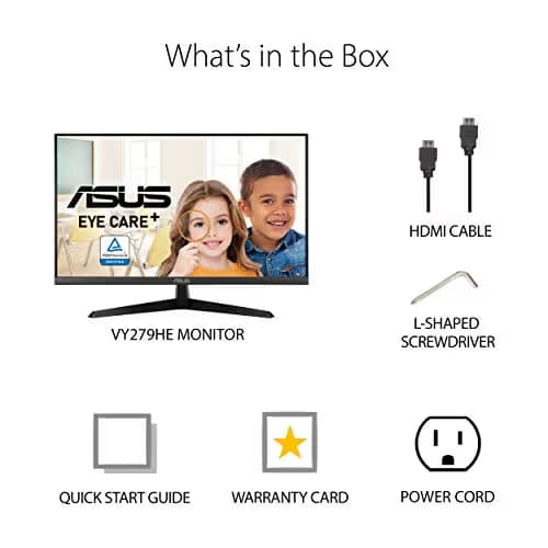 Asus VY279HE 27" 1080p 75Hz IPS Monitor image