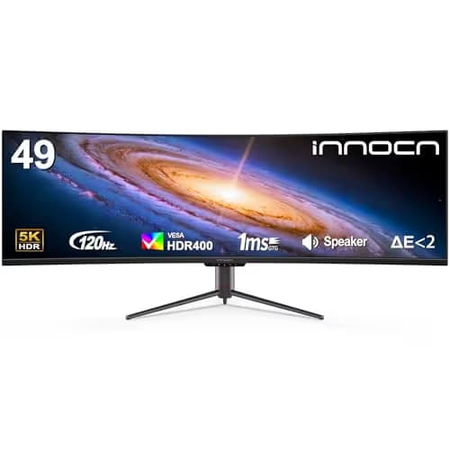 INNOCN 49C1R 49" 5120x1440 120Hz Curved VA Monitor image