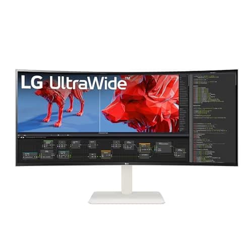 LG 38WR85QC-W 37.5" 3840x1600 144Hz Nano IPS Curved Monitor image