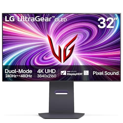 LG UltraGear 32GS95UE-B 31.5" 4K 240Hz OLED Monitor main image