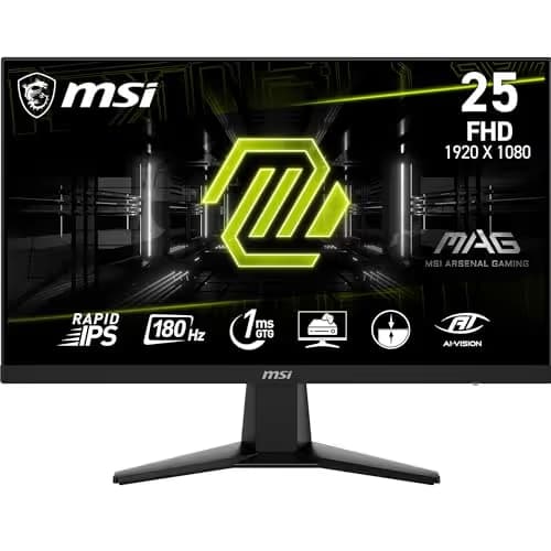 MSI MAG 256F 24.5" 1080p 180Hz IPS Monitor image