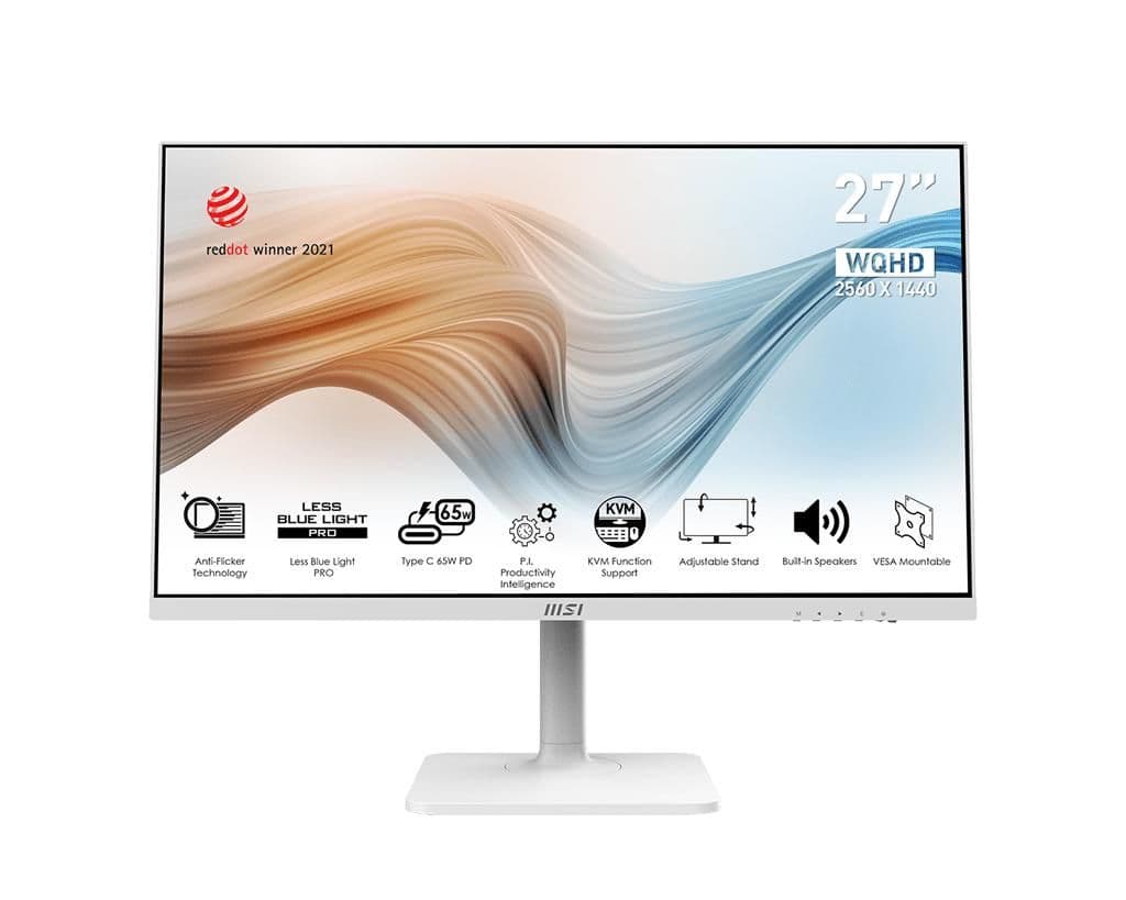 MSI Modern MD272QPW 27" 1440p 75Hz IPS Monitor image