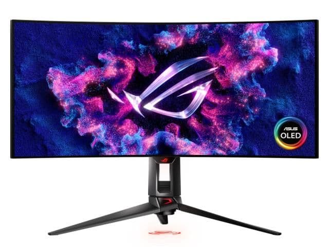 Asus ROG Swift OLED PG34WCDM 33.9" 3440x1440 240Hz OLED Curved Monitor image