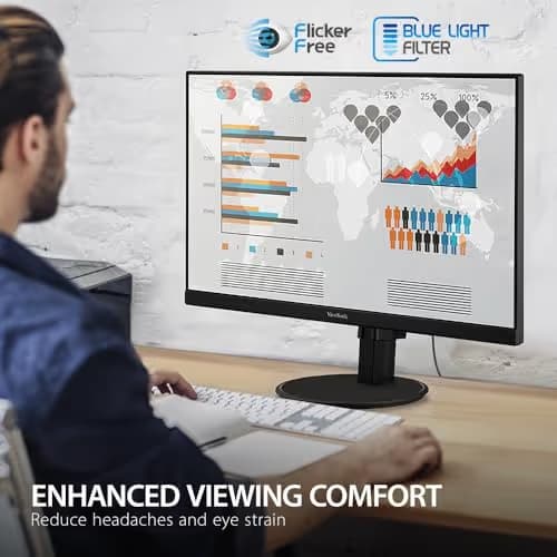 ViewSonic VA2747-MHJ 27" 1080p 75Hz VA Monitor image