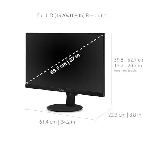 ViewSonic VA2747-MHJ 27" 1080p 75Hz VA Monitor image