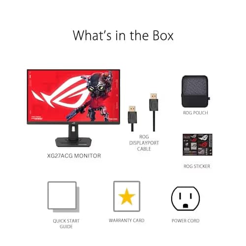 Asus ROG Strix XG27ACG 27" 1440p 180Hz IPS Monitor image