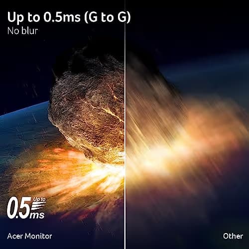 Acer VG240YU Mbiipx 23.8" 1440p 180Hz IPS Monitor image