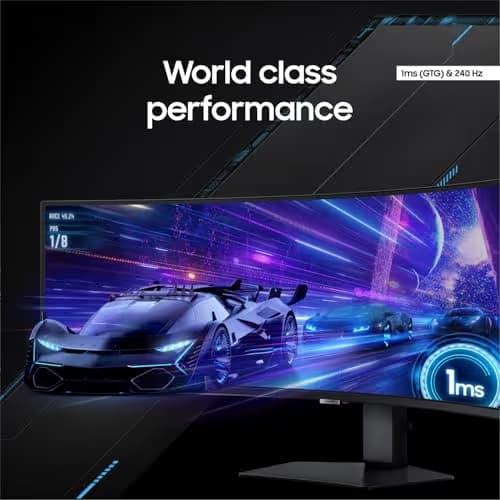 Samsung Odyssey G9 G95C 49" 1440p 240Hz VA Curved Monitor image