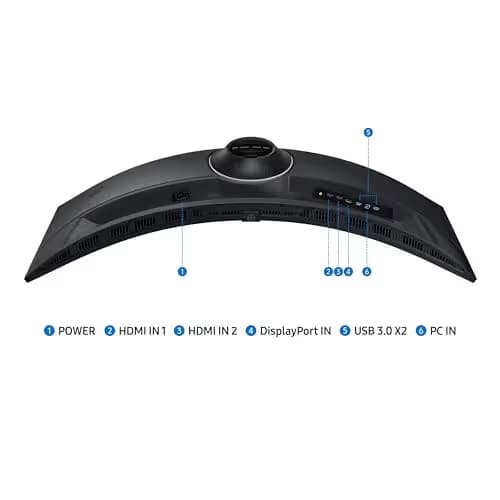 Samsung Odyssey G9 G95C 49" 1440p 240Hz VA Curved Monitor image